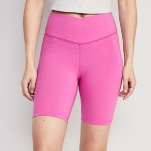 NWT Old Navy active bike shorts pink